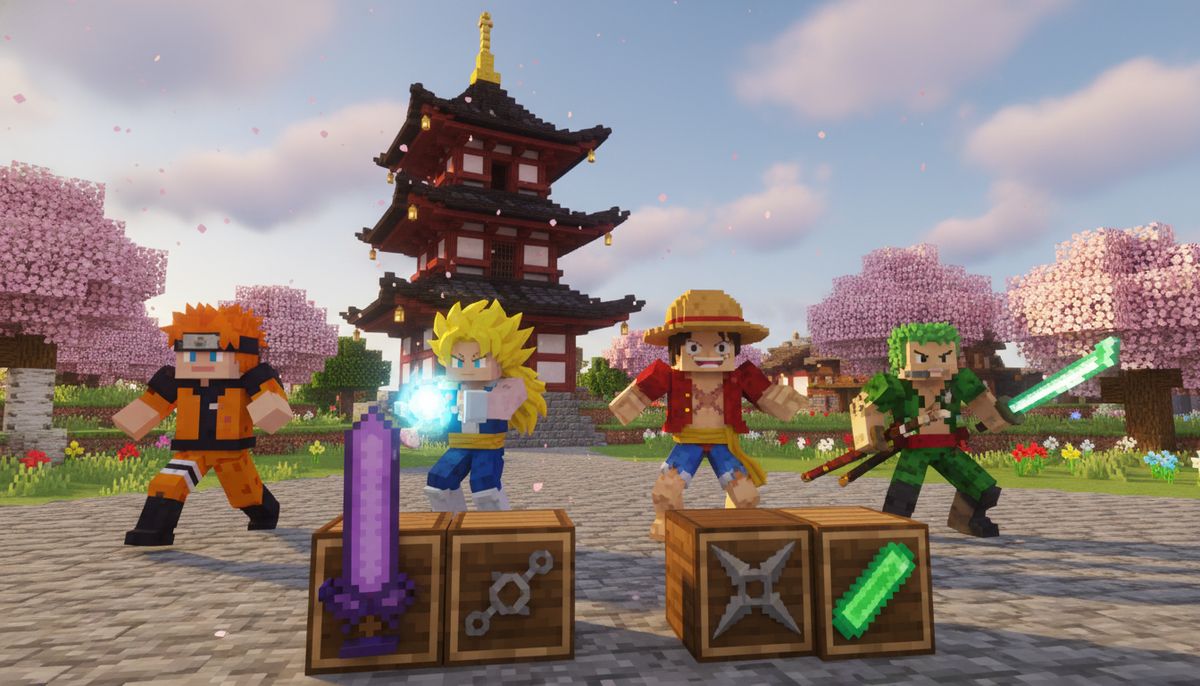Best Anime Addons for Minecraft Bedrock Edition - Minecraft Bedrock guide