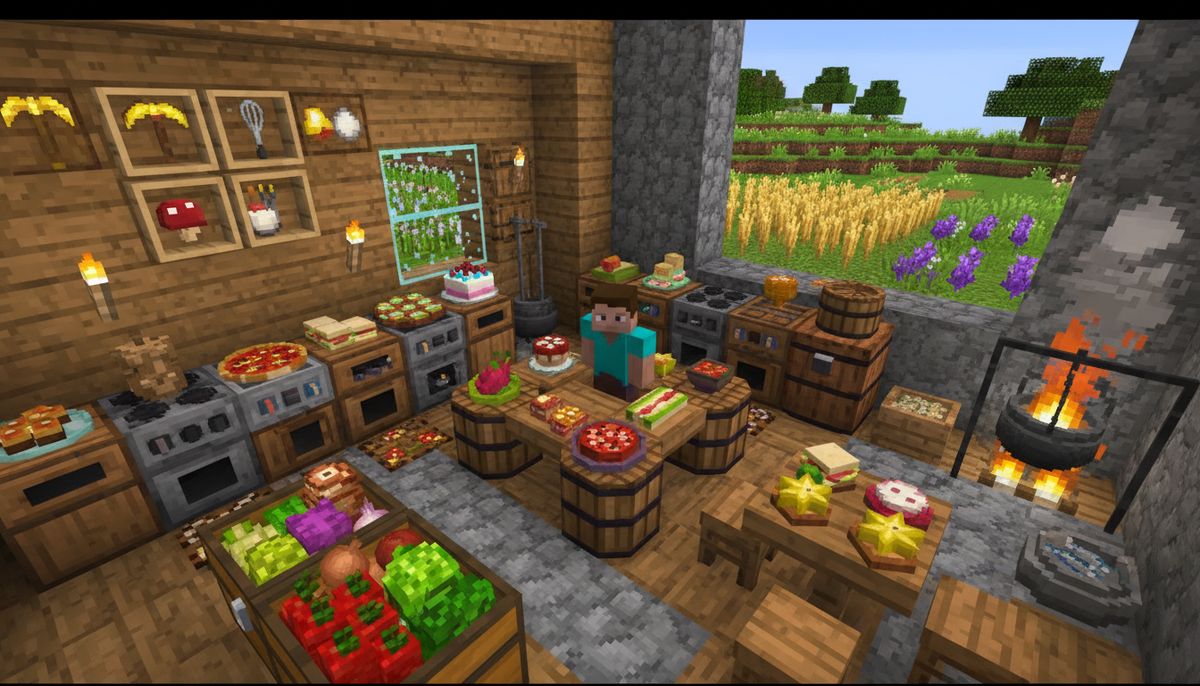 Best Food & Cooking Mods for Minecraft Bedrock Edition - Minecraft Bedrock guide