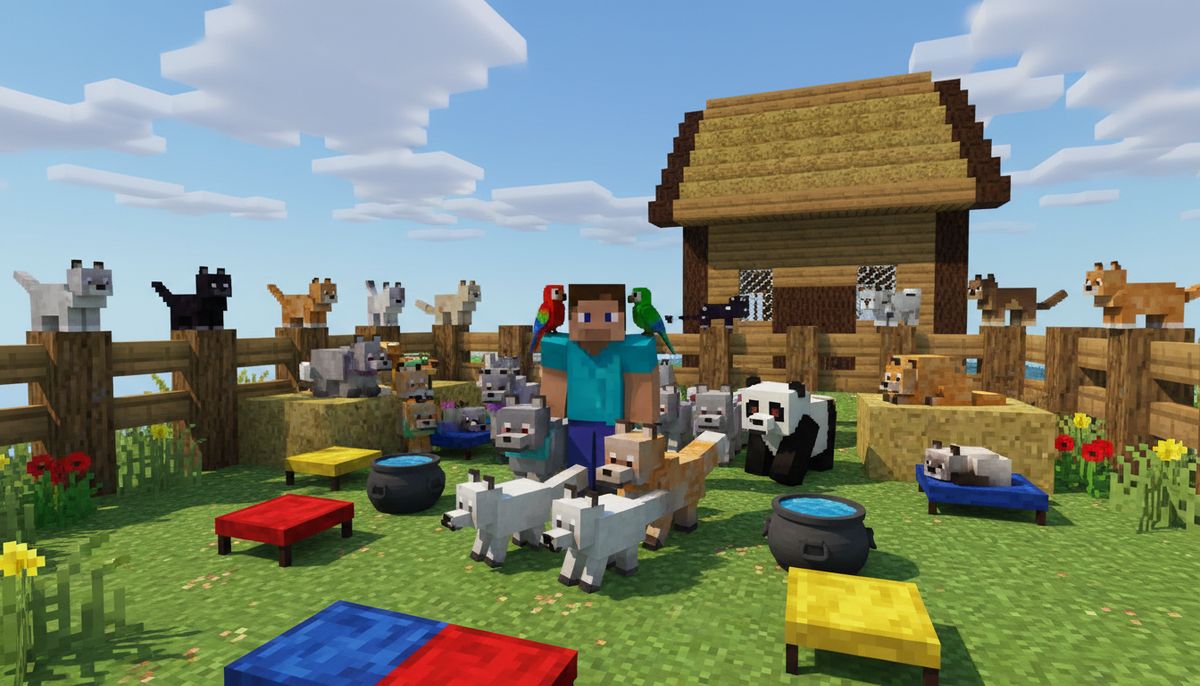 Best Pet and Animal Addons for Minecraft Bedrock - Minecraft Bedrock guide