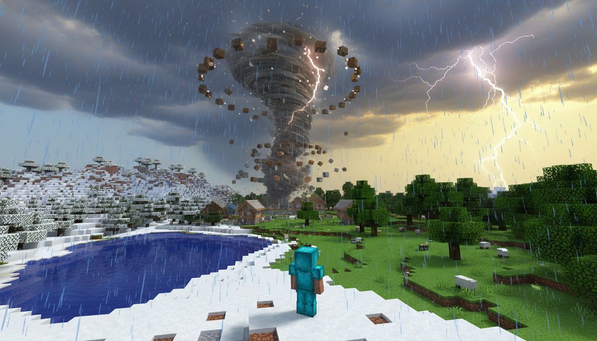 Best Weather and Climate Addons for Minecraft Bedrock - Minecraft Bedrock guide