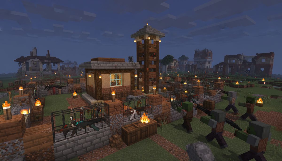 Best Zombie Apocalypse Addons for Minecraft Bedrock - Minecraft Bedrock guide
