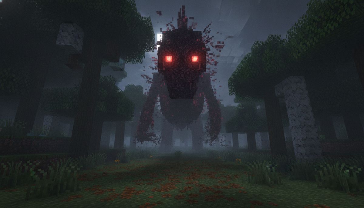 Bloodbath Analog Horror Addon for Minecraft Bedrock