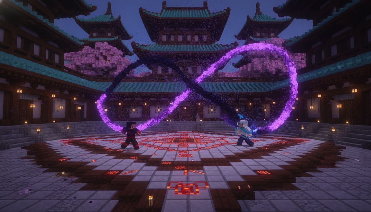 Jujutsu Kaisen Map for Minecraft Bedrock (Battle Kaisen) - Minecraft Bedrock guide