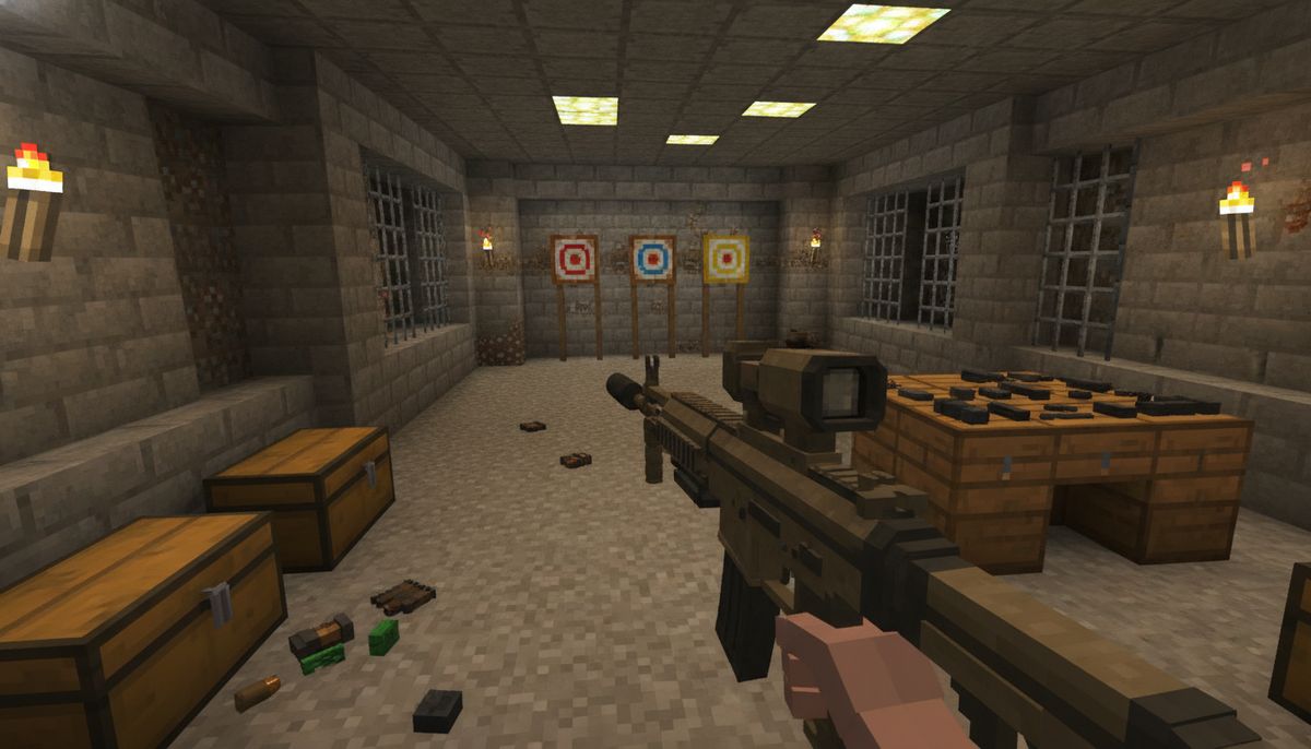 TACZ Addon for Minecraft Bedrock — Download Guide - Minecraft Bedrock guide