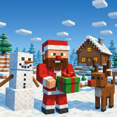 Christmas mods for Minecraft Bedrock and PE - 20 free addons
